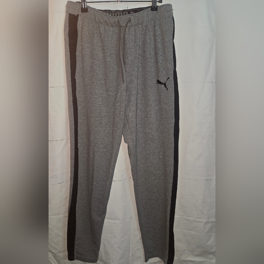 Puma Men's Gray Track Pants